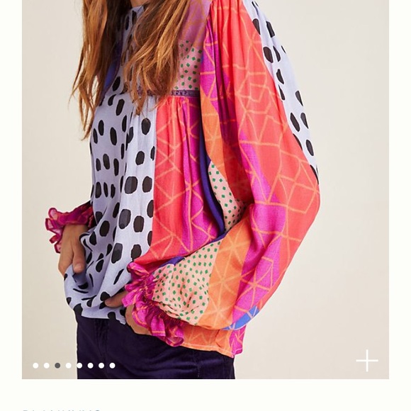 Anthropologie Tops Anthroplogie Miranda Peasant Blouse Poshmark